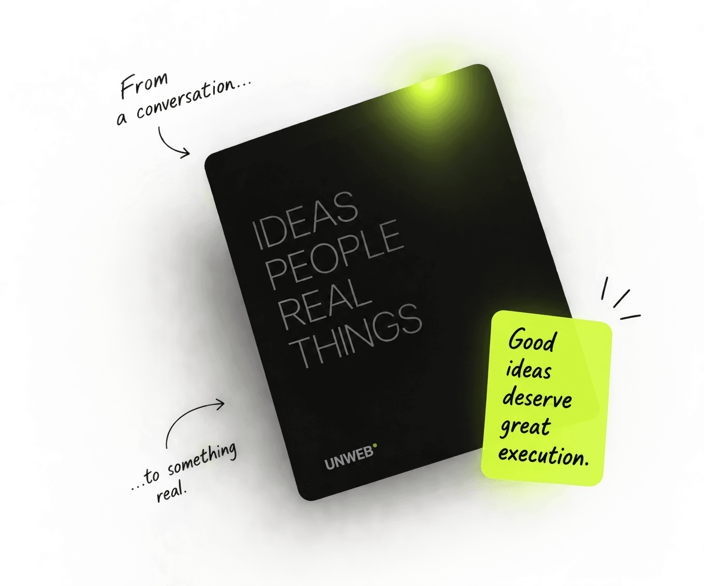 Ideas deserve great execution